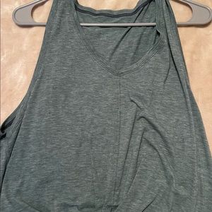 Lululemon tie front tank top
